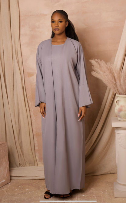 Trinidad Grey Abaya